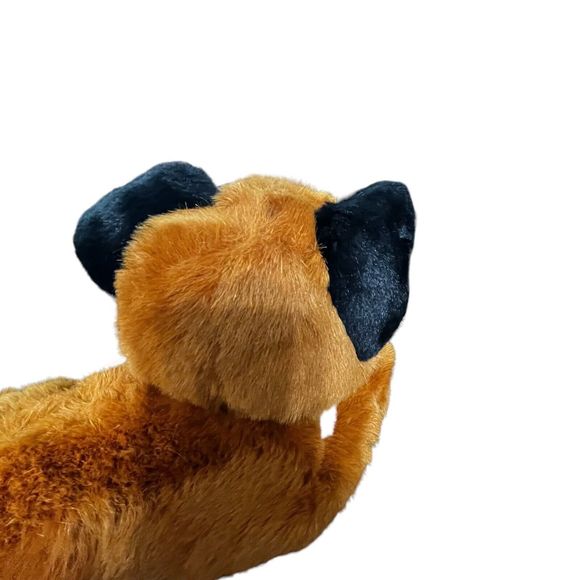 Vintage 24K Polar Puff Realistic Plush Red Fox 12” Tag Attached 1992 Animal - Picture 10 of 16